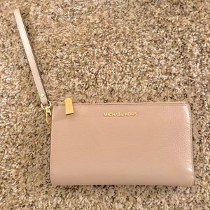 Michael Kors double zip PHONE wristlet